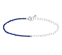 GRAV Lagoon Lapis Heart Ezüst 925 Karkötő