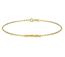 GRAV Morse LOVE Arany 14K Karkötő