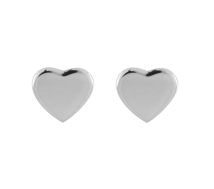 Grav Heart  Ezüst 925 Fülbevaló