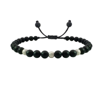 GRAV Black Chic Men Ezüst 925 Karkötő