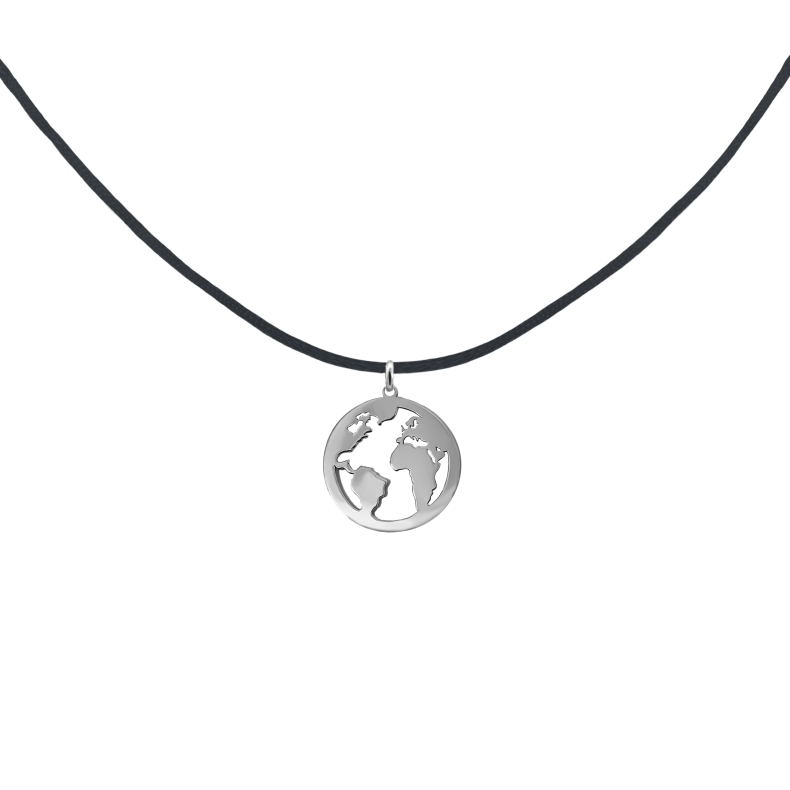 GRAV Men Earth Ezüst 925 Fonalas Nyaklánc