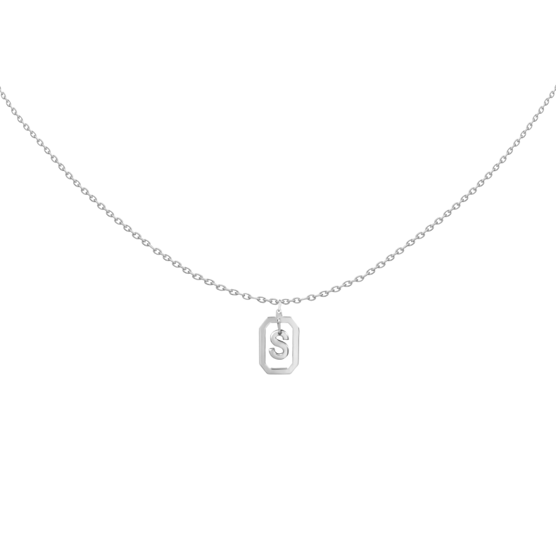 GRAV Letter Lock 2 EZÜST 925 Nyaklánc