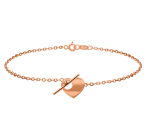 GRAV Léa Heart Arany 14K Karlánc