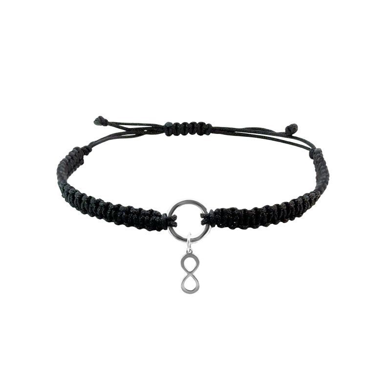 GRAV Macrame Double Ezüst 925 Karkötő