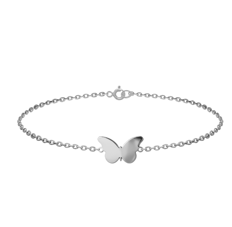 Grav Butterfly Ezüst Karkötő