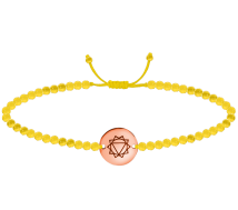 GRAV Napfonat Csakra Arany 14K Karkötő