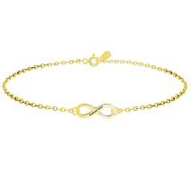 GRAV Infinity Forever Love Arany 14K Karkötő