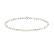 Grav White Ghost Pearl Ezüst 925 Karkötő