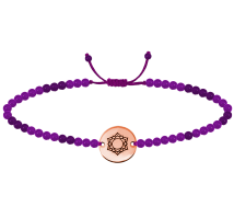 GRAV Korona Csakra Arany 14K Karkötő