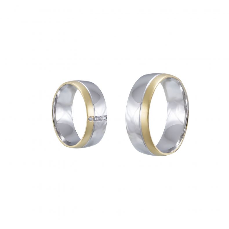 Wedding Arany 14k Karikagyűrű