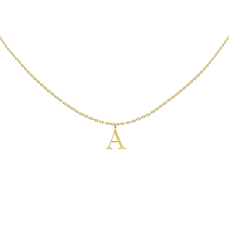 GRAV Letter Georgia Arany 14K Nyaklánc