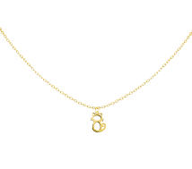 GRAV Cat Contour Baby Arany 14K Nyaklánc