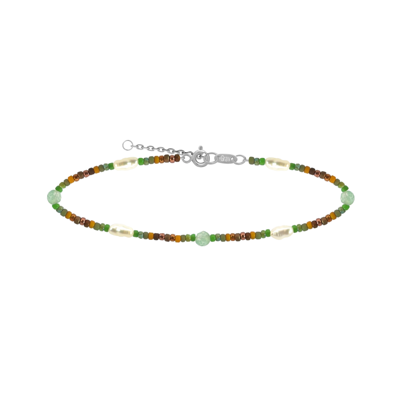 GRAV Verona Pearl Ásvány Ezüst 925 Karkötő