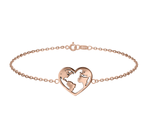 Grav Travel Love Arany 14K Karkötő