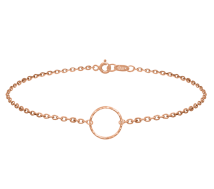 Grav Quintessa Circle Arany 14K Karkötő