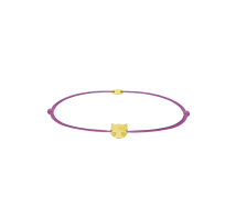 GRAV Kitty Baby Arany 14K Fonalas Karkötő