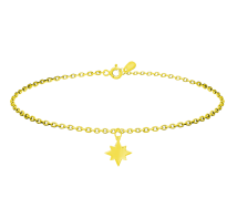 Grav North Star Arany 14K Karkötő