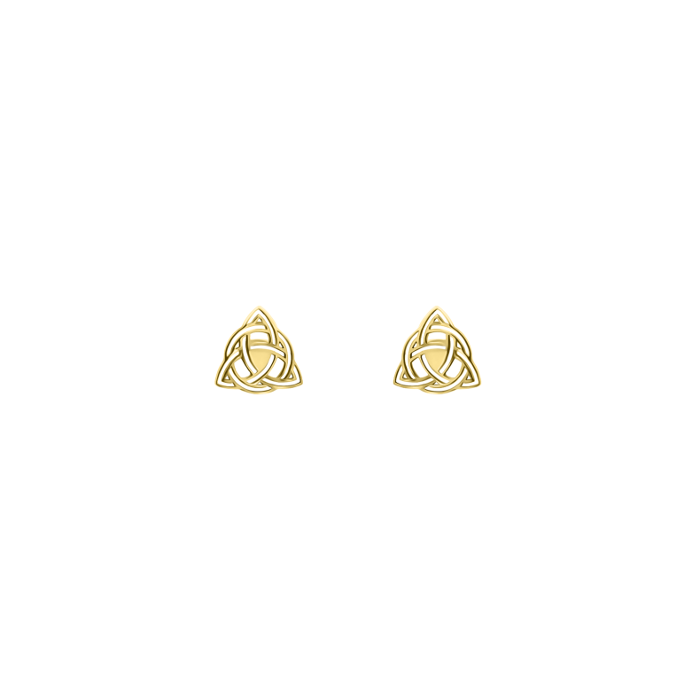 GRAV Triquetra Contour Arany 14K Fülbevaló