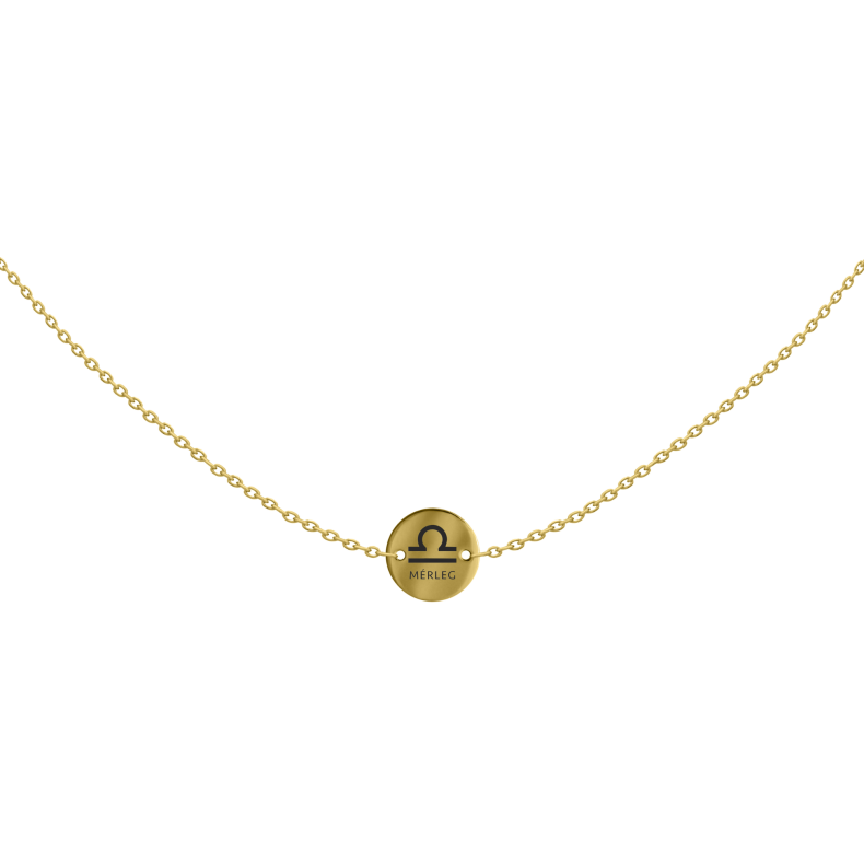 Grav Horoscope Arany 14K Nyaklánc