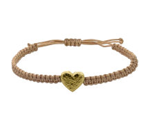 GRAV Macrame Heart Ezüst 925 Karkötő
