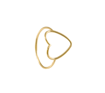 Grav Contour Heart Arany 14K Gyűrű