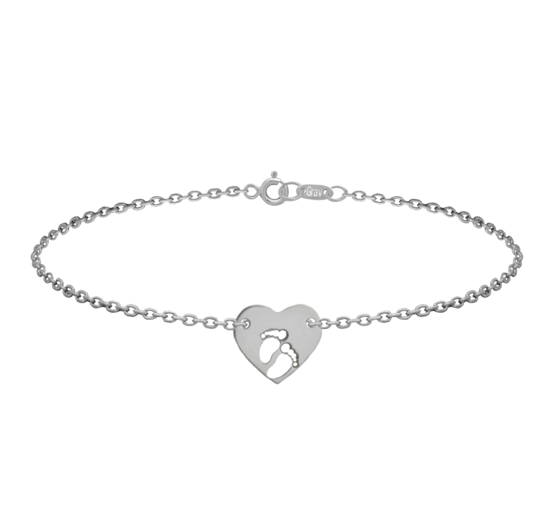 Grav Mybaby Ezüst Karkötő