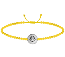 GRAV Napfonat Csakra Ezüst 925 Karkötő