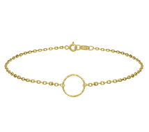 Grav Quintessa Circle Arany 14K Karkötő