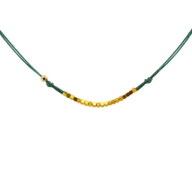 GRAV Green & Gold Hematite Ezüst 925 Nyaklánc