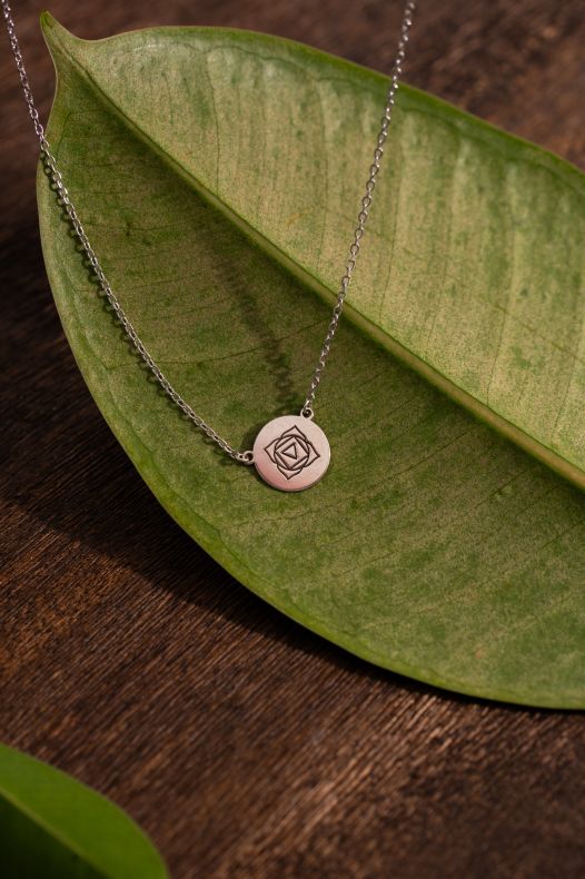 GRAV Gyökér Csakra Ezüst 925 Nyaklánc