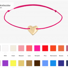 Zsinóros Karkötő Tervező