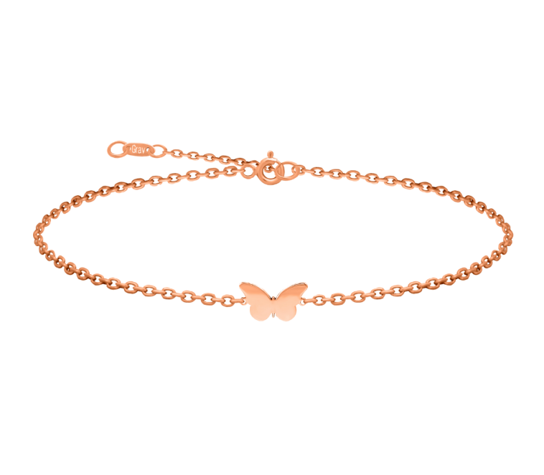 Grav Butterfly Arany 14K Bokalánc