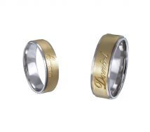 Wedding Arany 14k Karikagyűrű