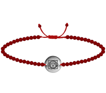 GRAV Gyökér Csakra Ezüst 925 Karkötő