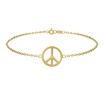 Grav Peace Arany 14K Karkötő