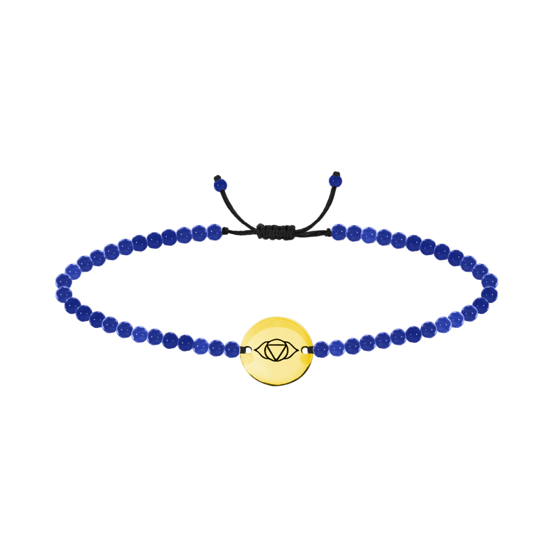 GRAV Harmadikszem Csakra Arany 14K Karkötő