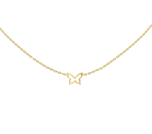 Grav Butterfly Contour Arany 14K Nyaklánc