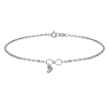 Grav Infinity Heart Ezüst 925 Karkötő