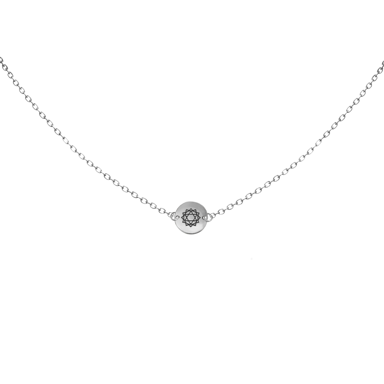 GRAV Szív Csakra Ezüst 925 Nyaklánc