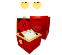 GRAV Eternal Rose Arany 14K Fülbevaló