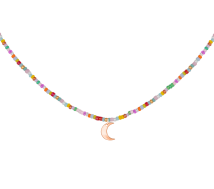 Grav Symbol Moon Arany 14K Nyaklánc