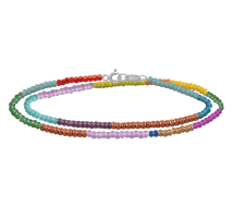 GRAV Symbol Rainbow Double EZÜST 925 Karkötő