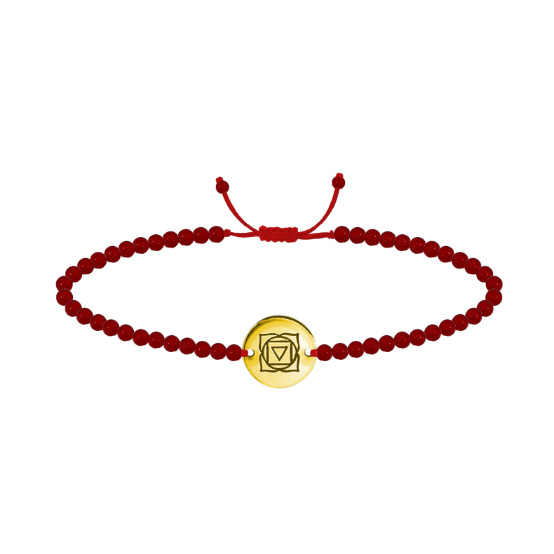 GRAV Gyökér Csakra Arany 14K Karkötő