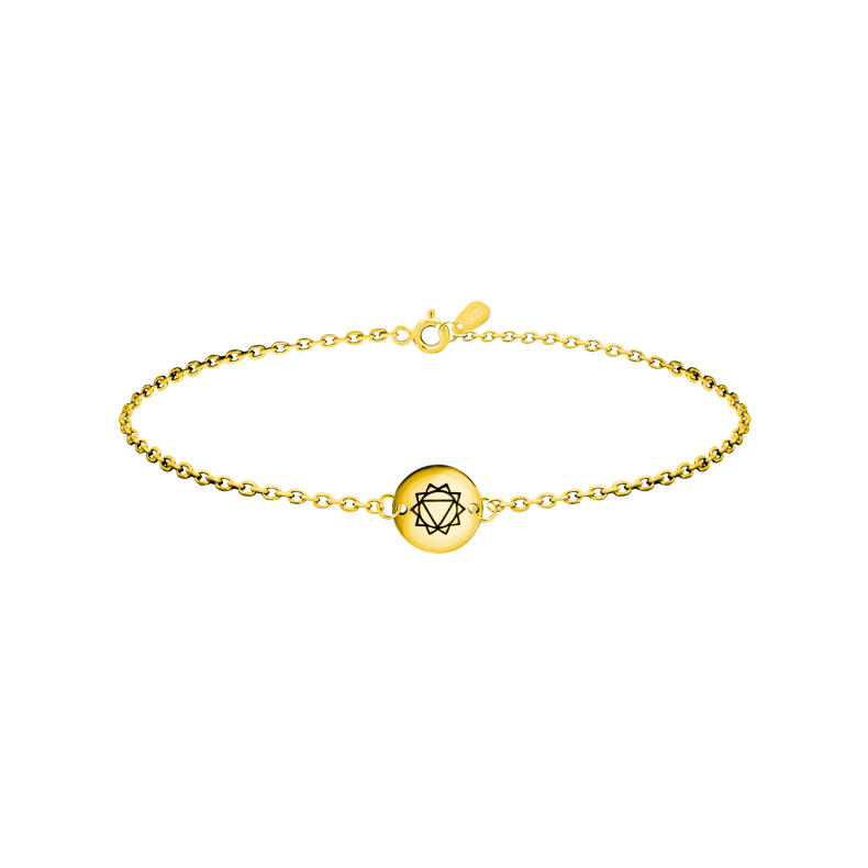 GRAV Napfonat Csakra Arany 14K Karkötő