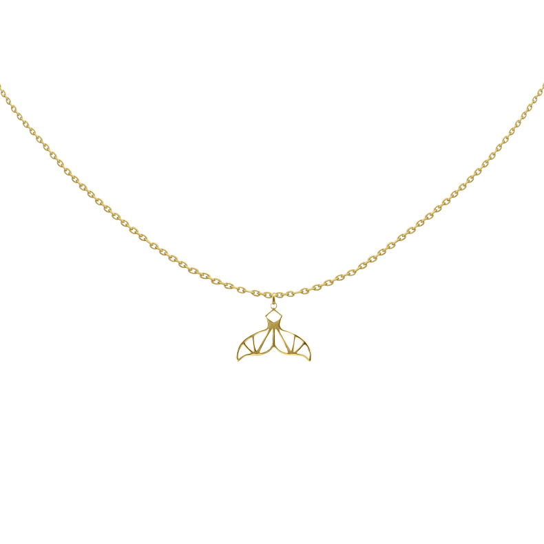 GRAV Whale Arany 14K Nyaklánc