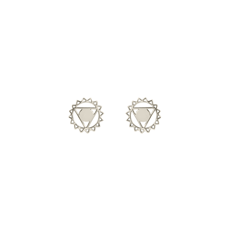 GRAV Torok Csakra Kontúr Arany 14K Fülbevaló