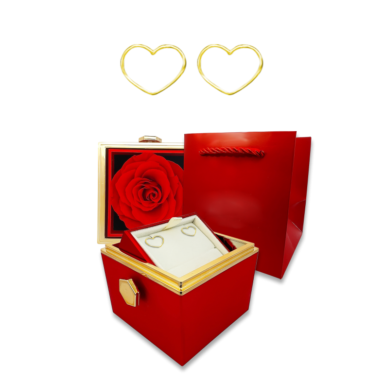 GRAV Eternal Rose Arany 14K Fülbevaló