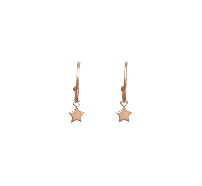 Grav Star Arany 14K Fülbevaló