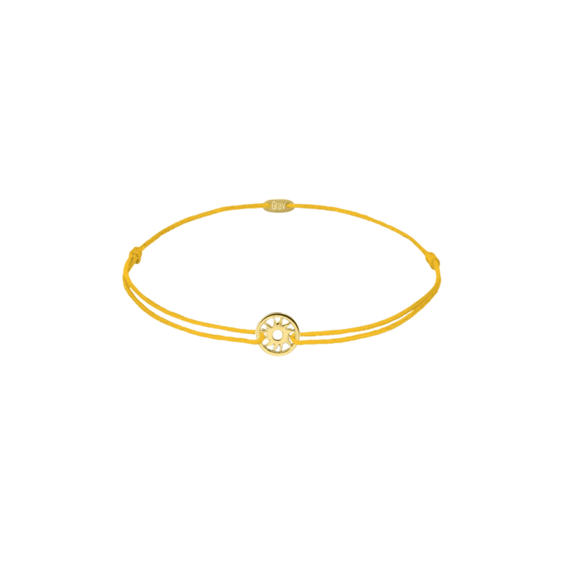 GRAV Sun Baby Arany 14K Fonalas Karkötő