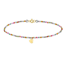 Grav Symbol Heart Arany 14K Bokalánc